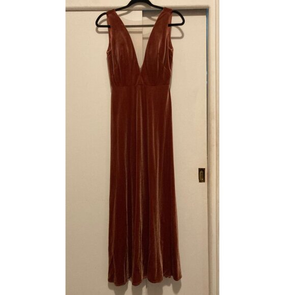 BHLDN Jenny Yoo English Rose Logan Dress Size 4 - Picture 3 of 5